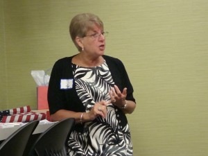 NFRW President, Sue Lynch at KFRW mtg. in Louisville 6-4-11