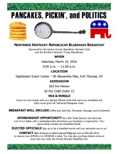 The NKY Bluegrass Breakfast-Mar192016